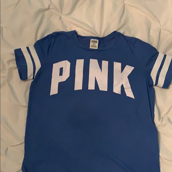 PINK Victoria's Secret Tops - Victoria’s Secret pink t-shirt